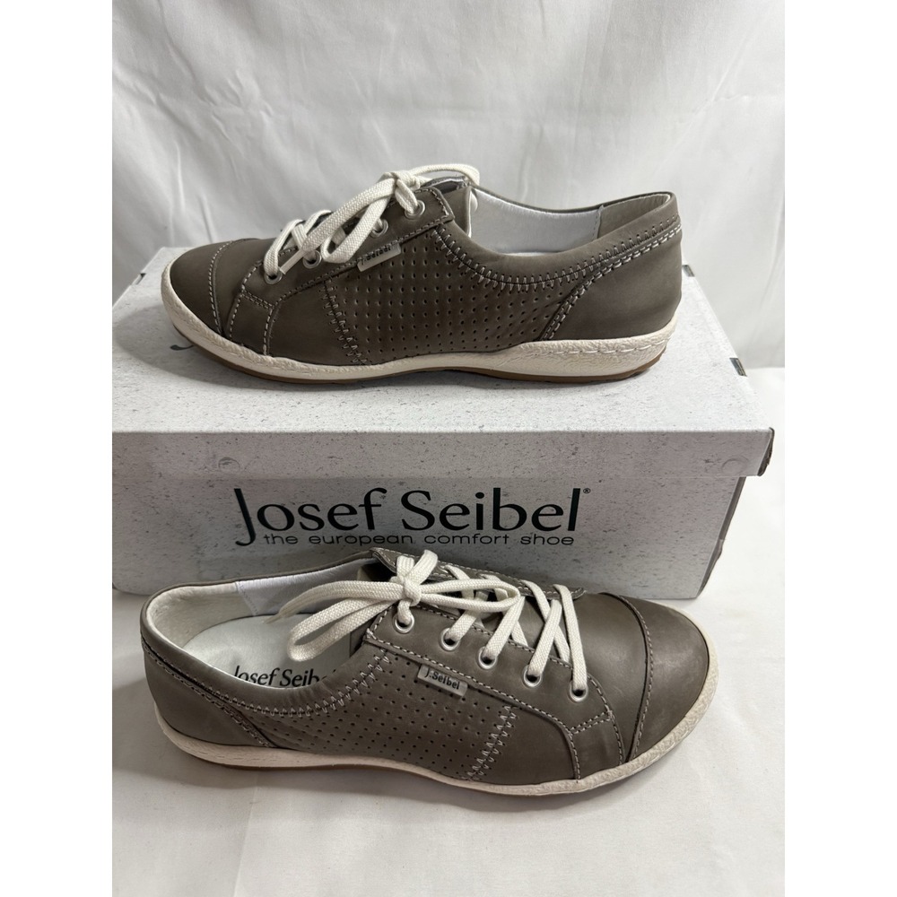 Josef‎ Seibel Leather Sneakers EU 36 US 5–5.5 Women's NEW in Box